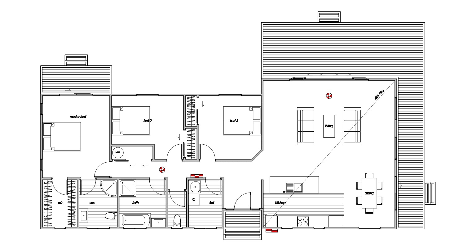  3  Bedroom  house  designs